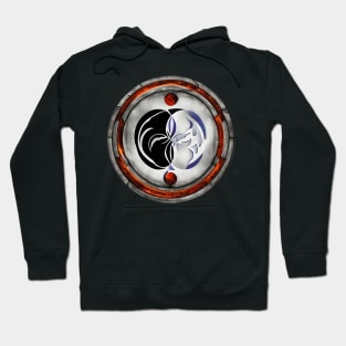 Yin Yang Art 019 Created by AI Hoodie